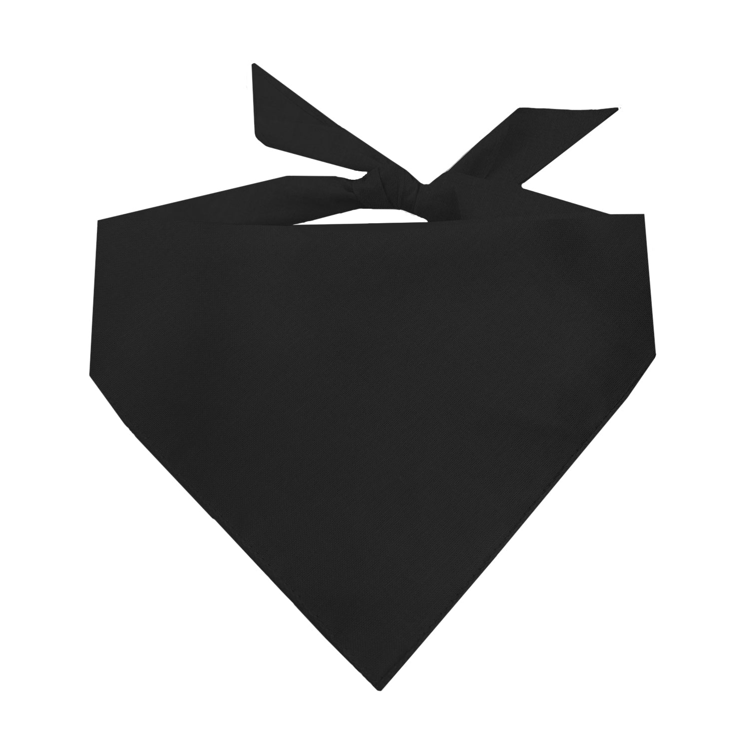 Black Dog Bandana | 100% Cotton Blank | XS & One Size