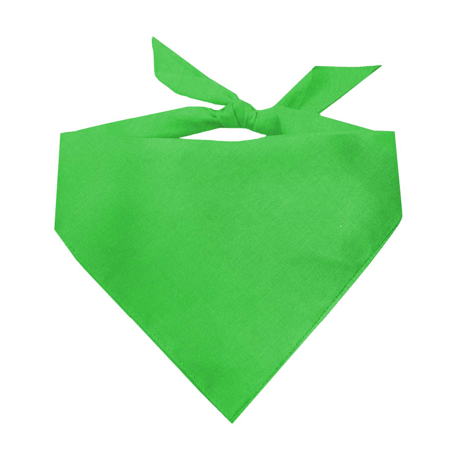 Lime Dog Bandana | 100% Cotton Blank | XS & One Size