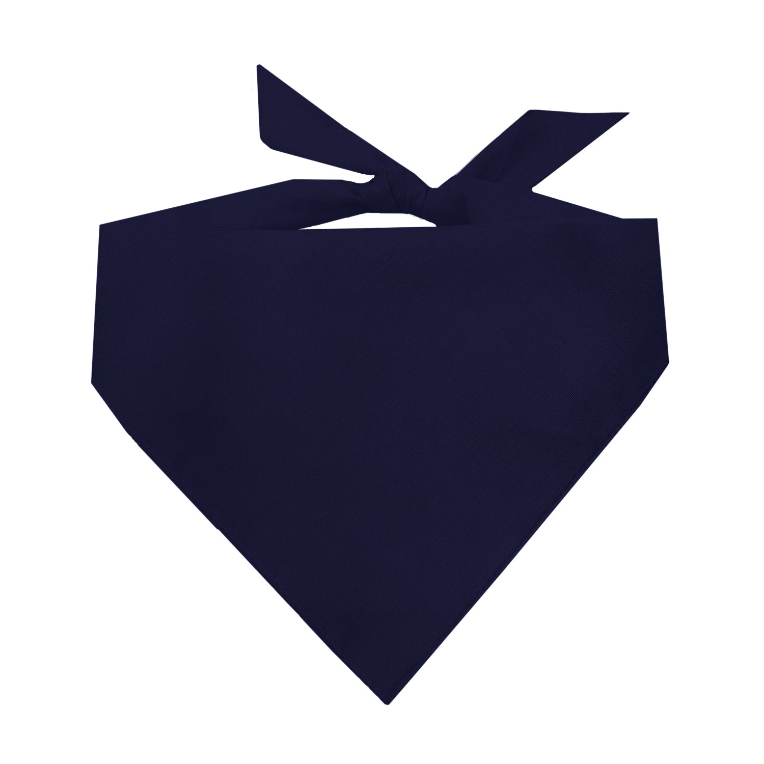 Navy Dog Bandana | 100% Cotton Blank | XS & One Size