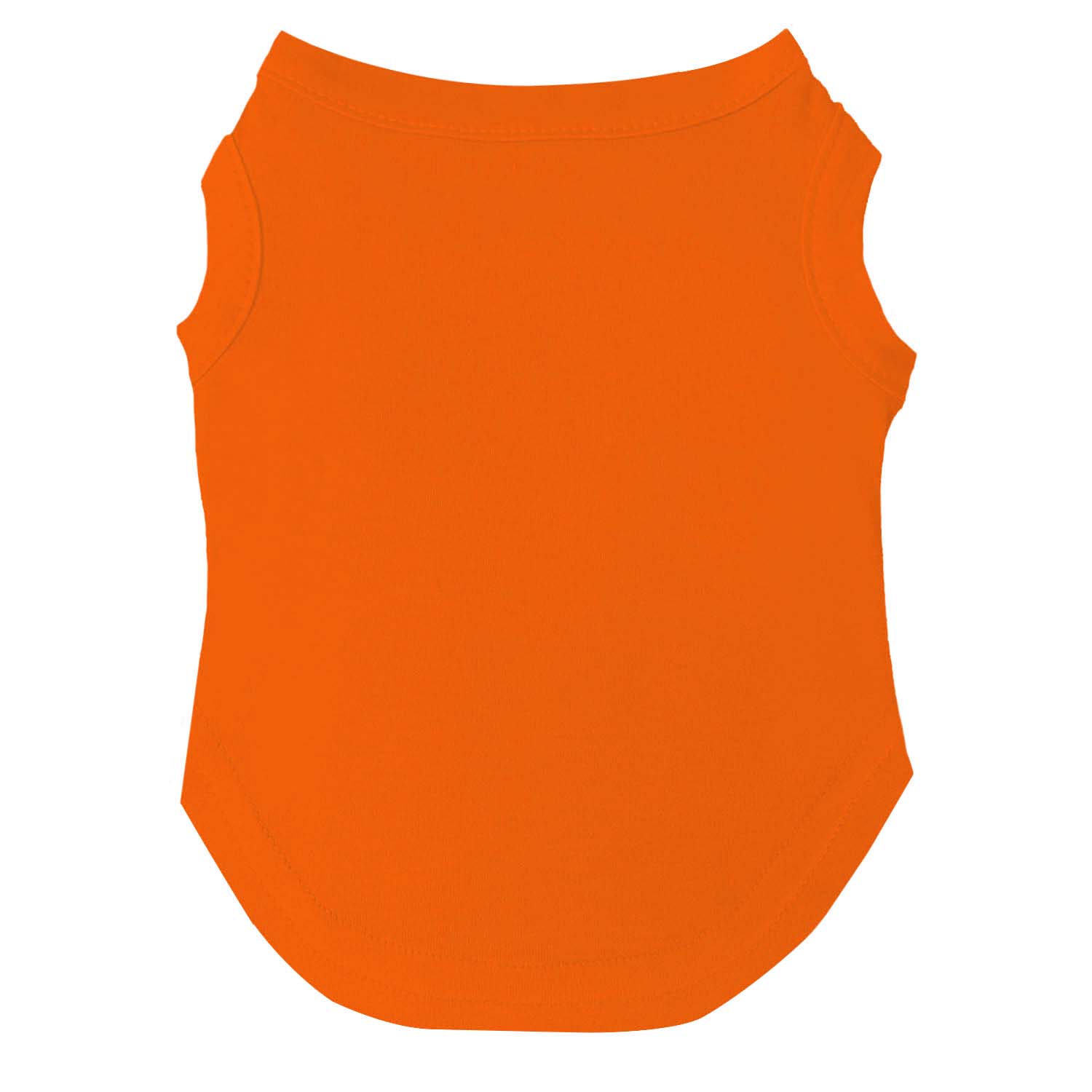 Orange Dog Tee Shirt | 100% Cotton Blank | XS-6XL