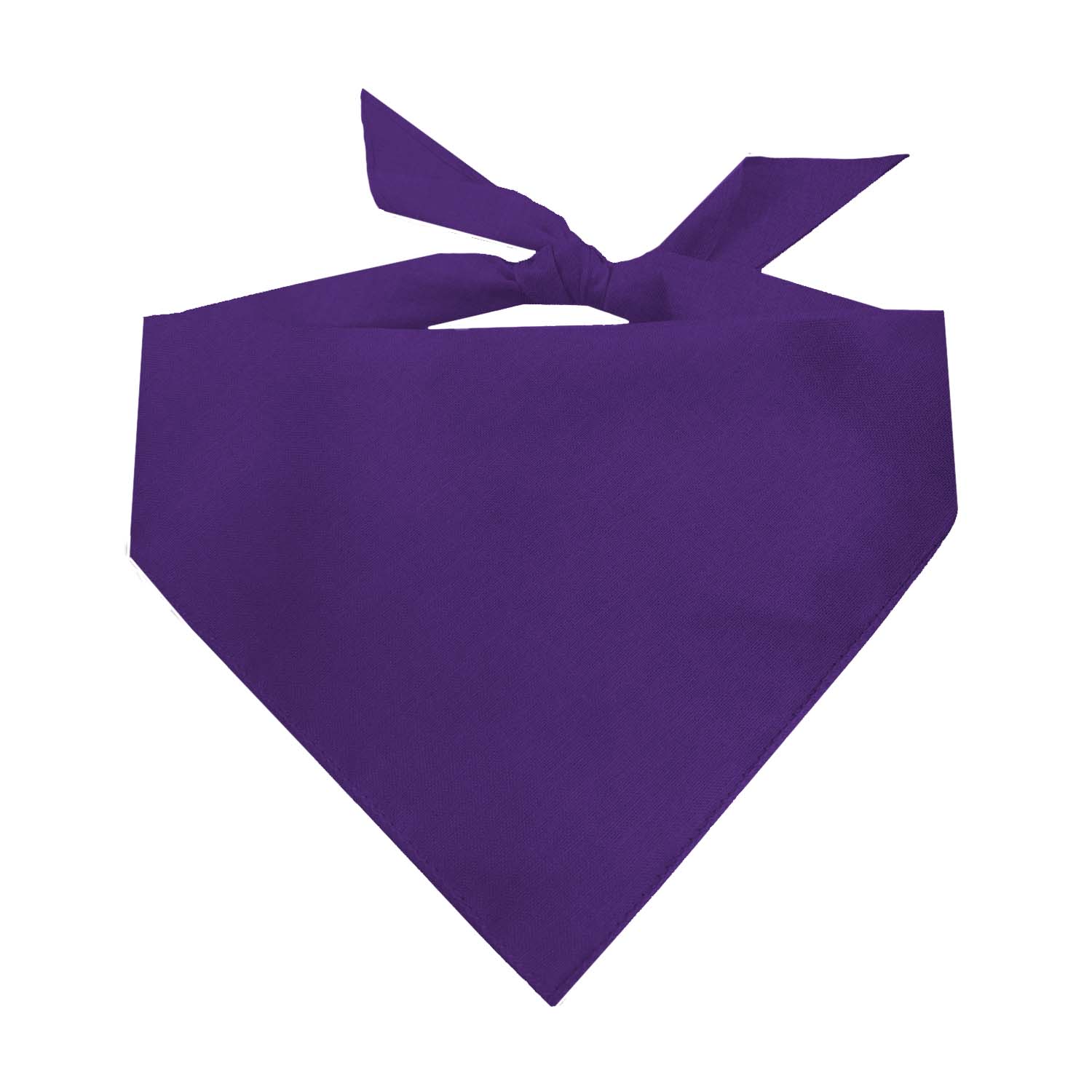 Purple Dog Bandana | 100% Cotton Blank | XS & One Size