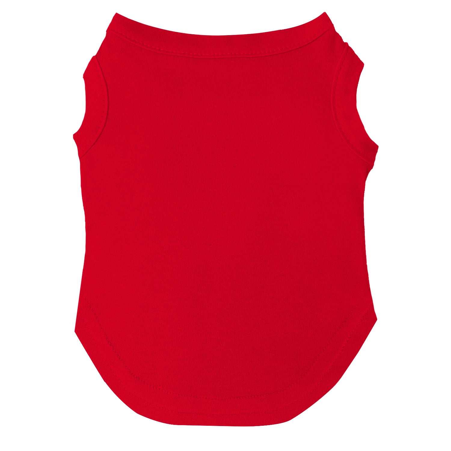 Red Dog Tee Shirt | 100% Cotton Blank | XS-6XL