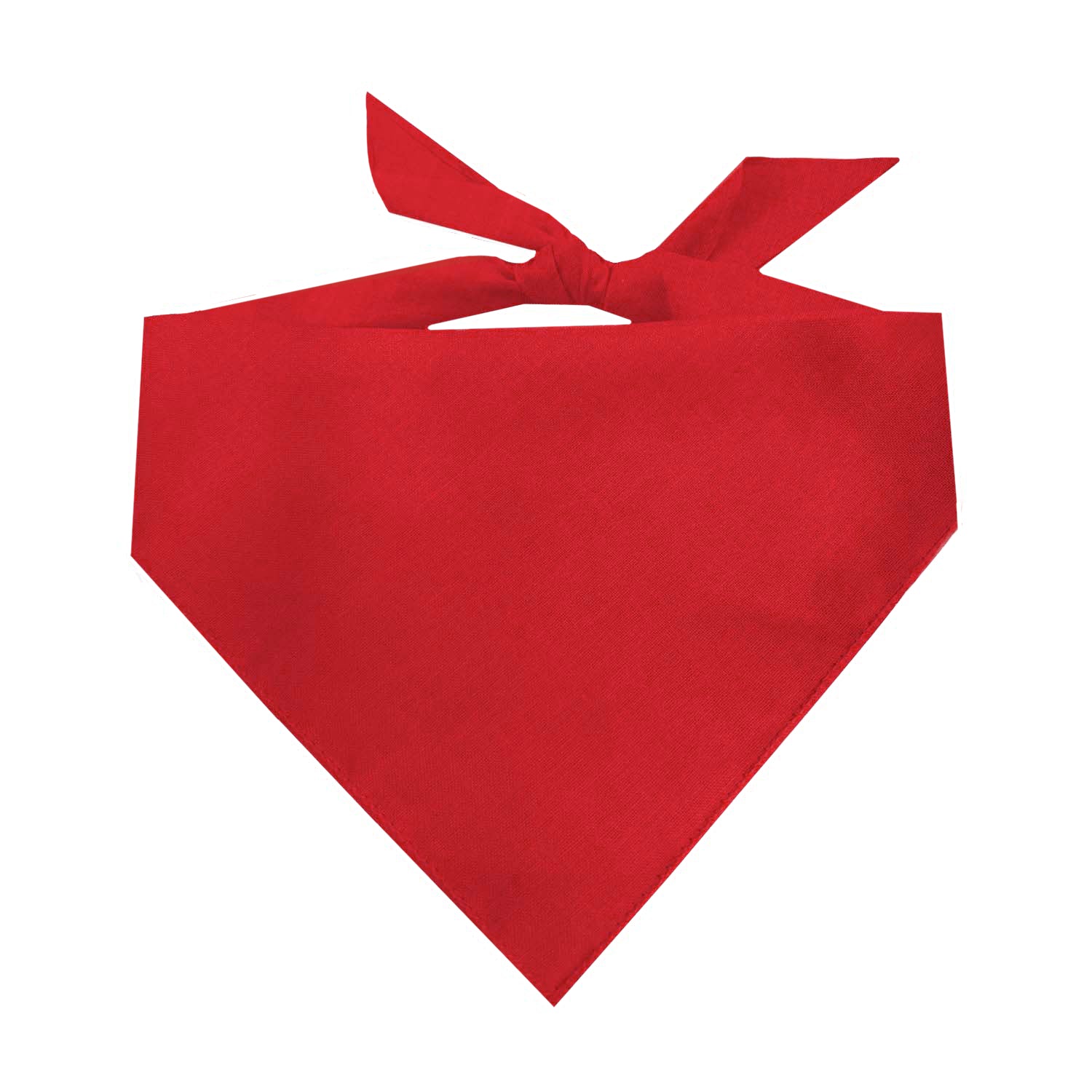 Red Dog Bandana | 100% Cotton Blank | XS & One Size