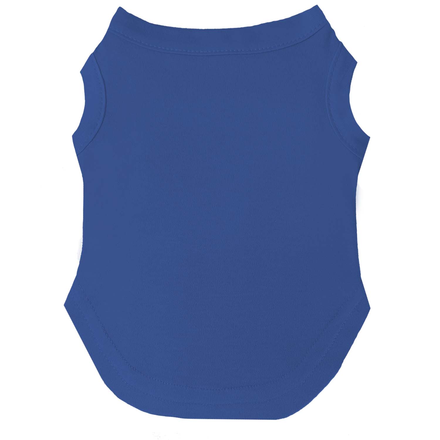 Royal Blue Dog Tee Shirt | 100% Cotton Blank | XS-6XL