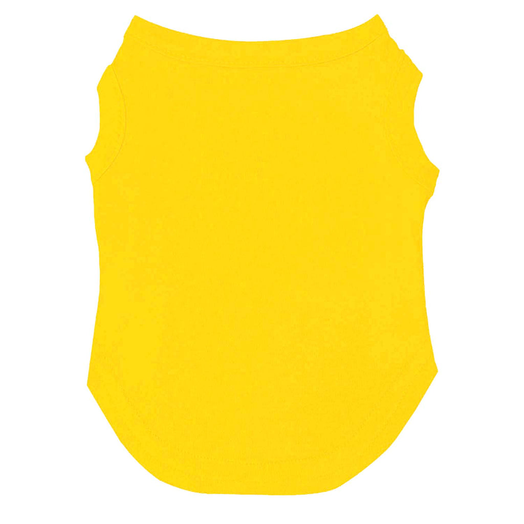 Yellow Dog Tee Shirt | 100% Cotton Blank | XS-6XL