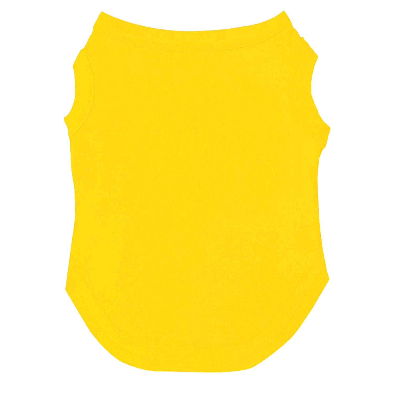 Yellow Dog Tee Shirt | 100% Cotton Blank | XS-6XL