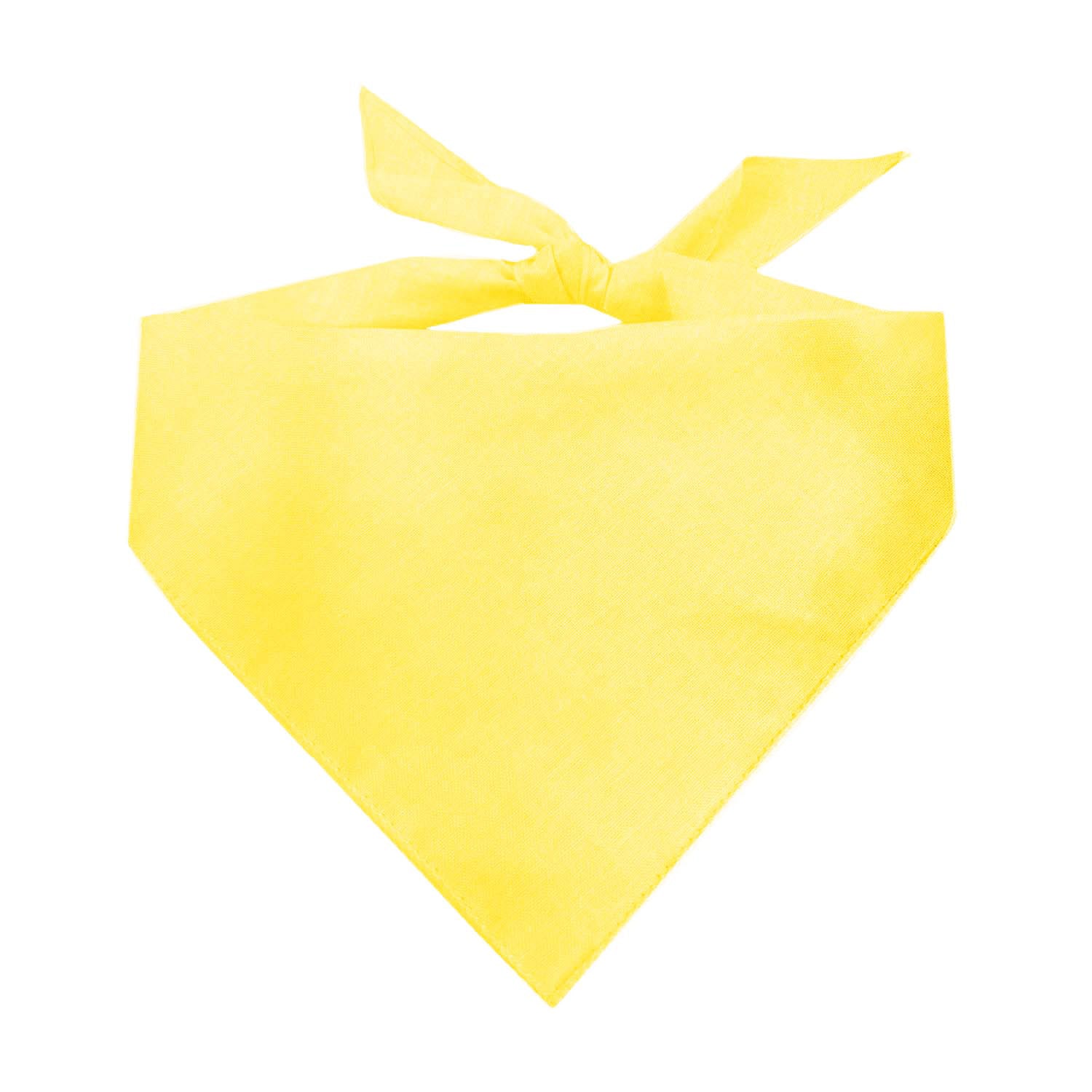Yellow Dog Bandana | 100% Cotton Blank | XS & One Size